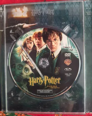 DVD Harry Potter y la Cámara Secreta Doble DVD