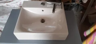 Mueble baño con lavabo roca y grifo incluidos