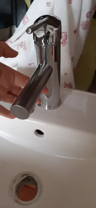 Mueble baño con lavabo roca y grifo incluidos