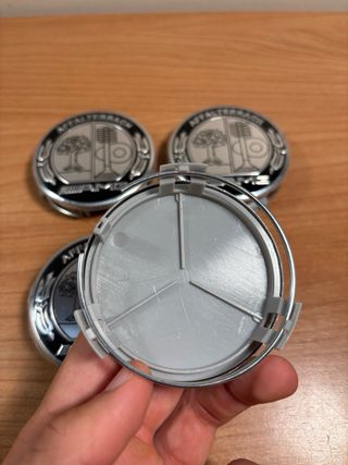 4 Tapabujes AMG Affalterbach Mercedes Benz 75mm