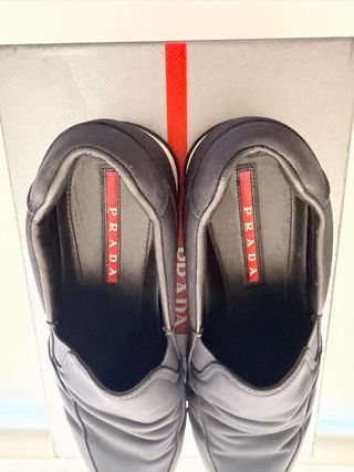 Zapatos Prada azul marino