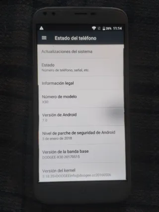 Teléfono Móvil  Blanco