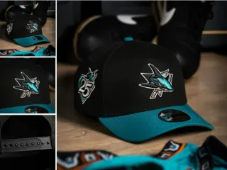 Gorra San Jose Sharks NHL 25th Aniversario