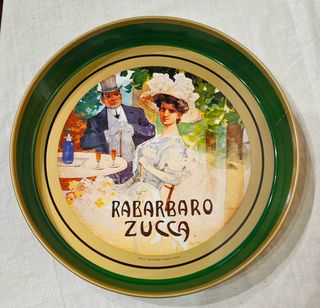 2 Vassoi Latta Rabarbaro Zucca & Teacher's