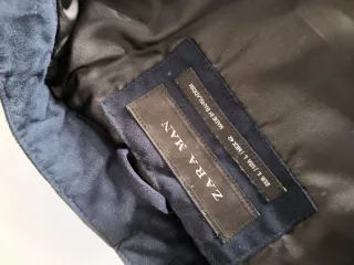 Chaleco Zara Man Azul
