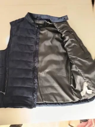 Chaleco Zara Man Azul