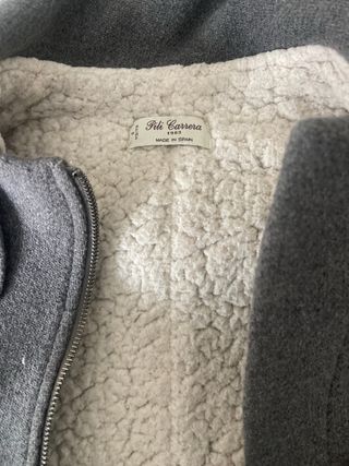 Chaquetón Pili Carrera Gris talla 6