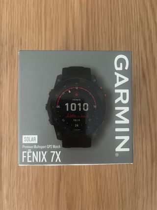 Garmin Fenix 7X Solar Negro/Naranja