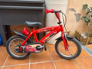 Bicicleta Infantil Rayo McQueen 14