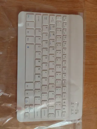 Teclado Inalámbrico Blanco
