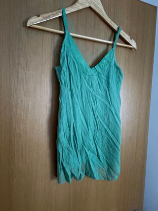 Lencera verde tirantes