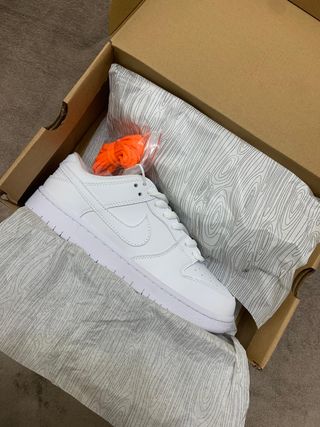 Nike SB Dunk Low Blancas Nuevas Caja Cordones Nara