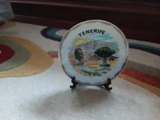 Platillos de recuerdo Tenerife y Lanzarote