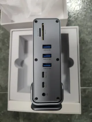 Estación de Acoplamiento USB-C 15 en 1. 4K