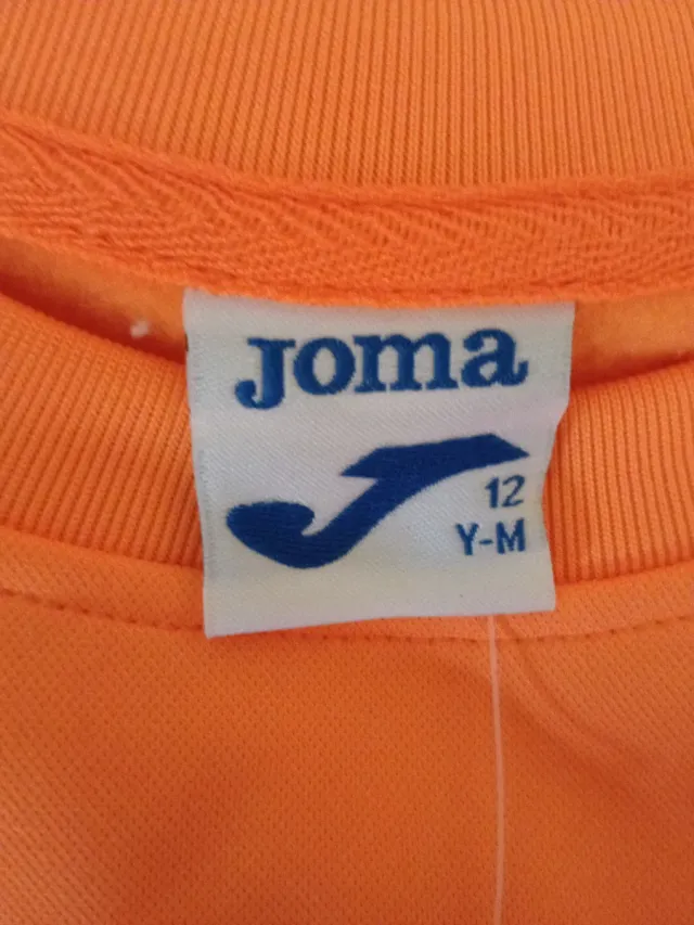 Sudadera Joma niño naranja