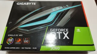 Tarjeta Gráfica Gigabyte RTX 3060 Eagle OC 12G