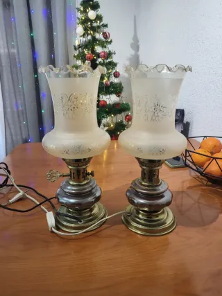Lampade da tavolo antiche (2 unità)