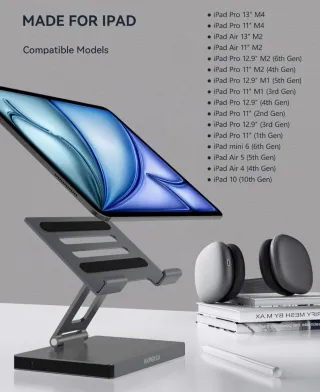 Hub USB-C per iPad Pro con supporto