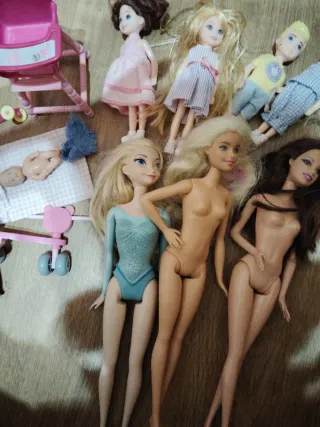 Lote 2 Barbies despiece