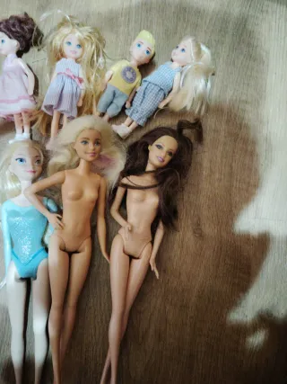 Lote 2 Barbies despiece