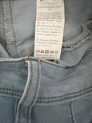 Jeans Donna azzurri  con Strappi