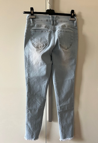 Jeans Donna azzurri  con Strappi