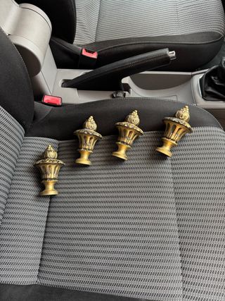 Viguetas latón decorativas 2 unidades