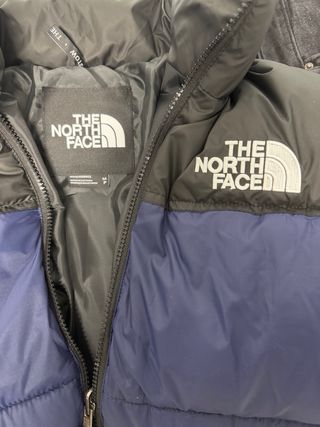 Chaqueta The North Face Negra y Azul Talla M