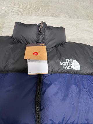 Chaqueta The North Face Negra y Azul Talla M