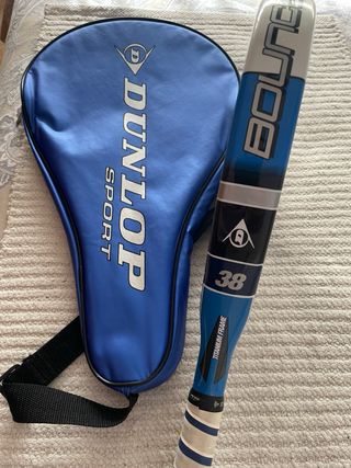 Pala Pádel Dunlop Bounce 38 + Funda