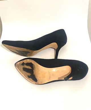 Botín stiletto calcetín negro