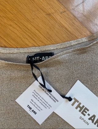 Top dorado THE-ARE Talla S