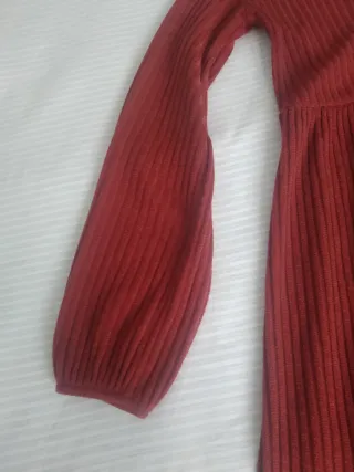 Vestido Zara Talla S Rojo