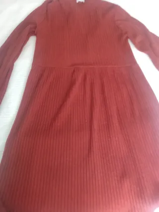 Vestido Zara Talla S Rojo