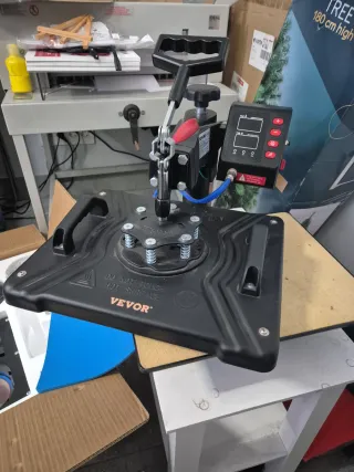 Máquina Estampación Vevor. Prensa de calor