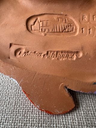 Decorazione Pesce Colorato Ceramica spagnola