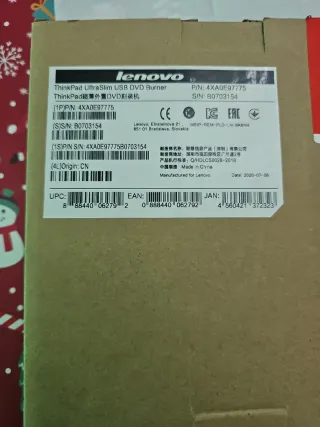 Lenovo ThinkPad UltraSlim USB DVD Burner