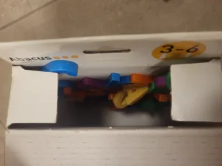 Juego letras magnéticas Abacus 3-6 años.