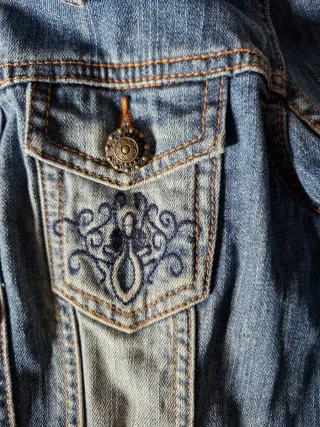 Cazadora Vaquera Mujer Cortefiel