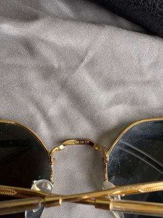 Gafas de sol Ray-Ban Jack doradas y verdes