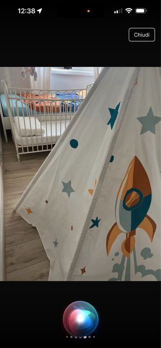 Tenda gioco bambini spazio