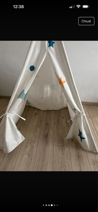 Tenda gioco bambini spazio