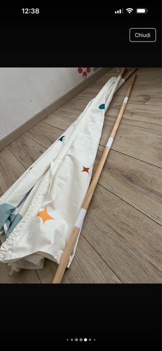 Tenda gioco bambini spazio