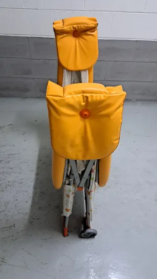 Box bimbi arancione con fantasie