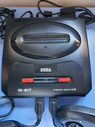 Consola Sega Megadrive II Negra