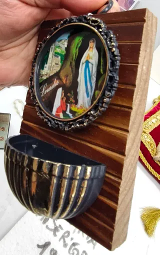 Lotto Antichi Cimeli Reliquie Souvenir Religiosi