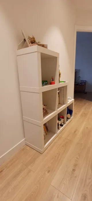 Estantería Decorativa Blanca