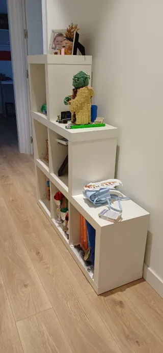 Estantería Decorativa Blanca