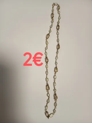 Lote 55€ y suelto. Bisutería dorada