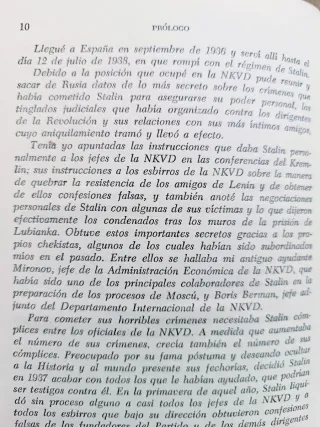 Historia secreta de los crímenes de Stalin, Orlov